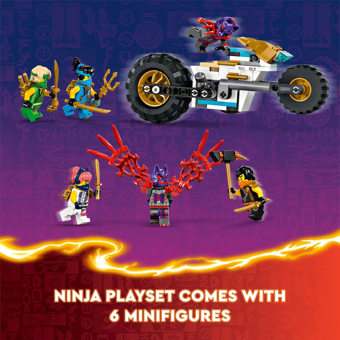 71820 LEGO Ninjago Ninja Team Combo Vehicle