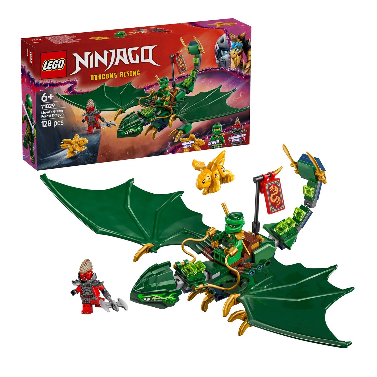 71829 LEGO Ninjago Lloyd's Green Forest Dragon