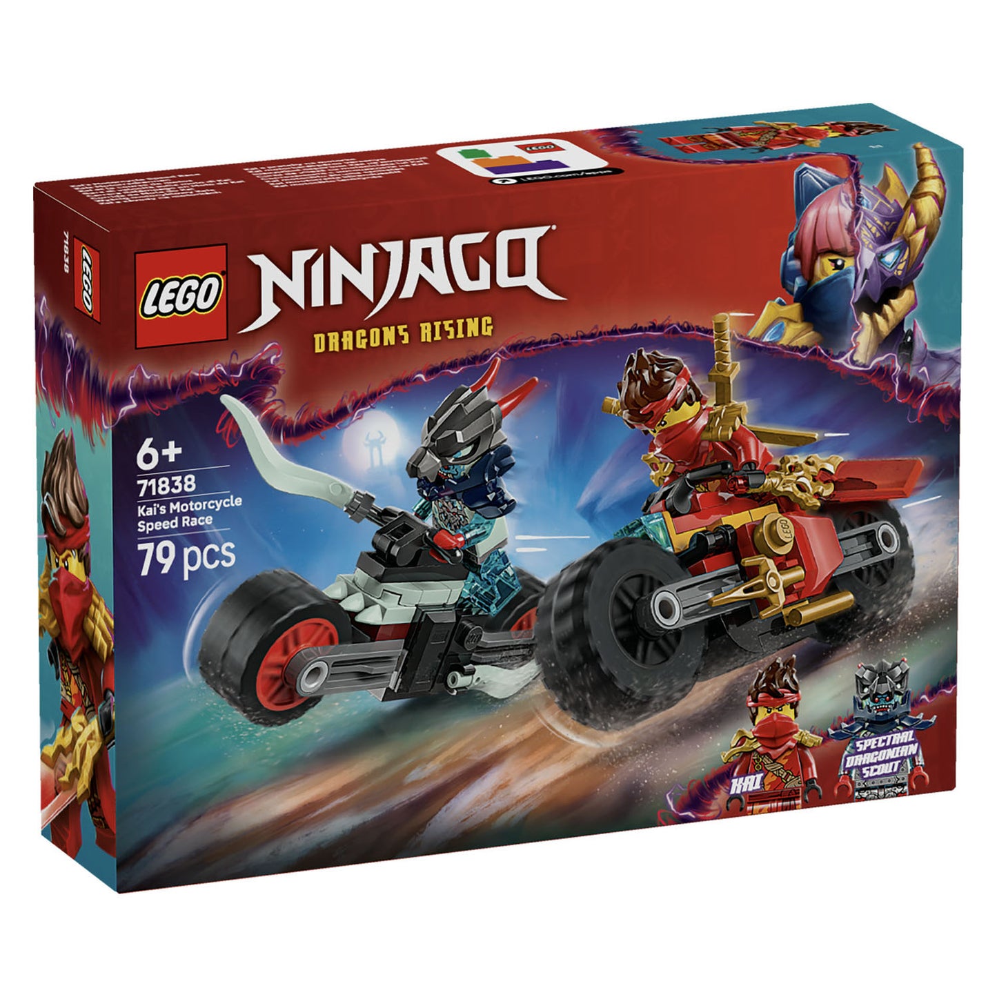 71838 LEGO Ninjago Kai's Motorcycle Speed Race
