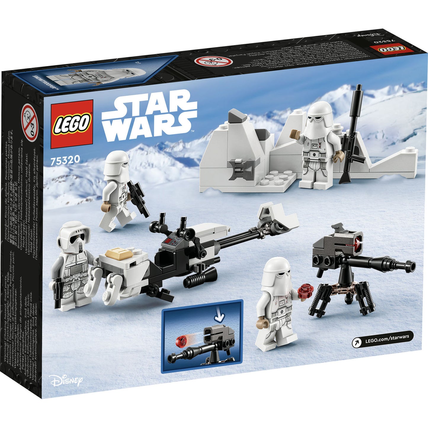 75320 LEGO Snowtrooper™ Battle Pack