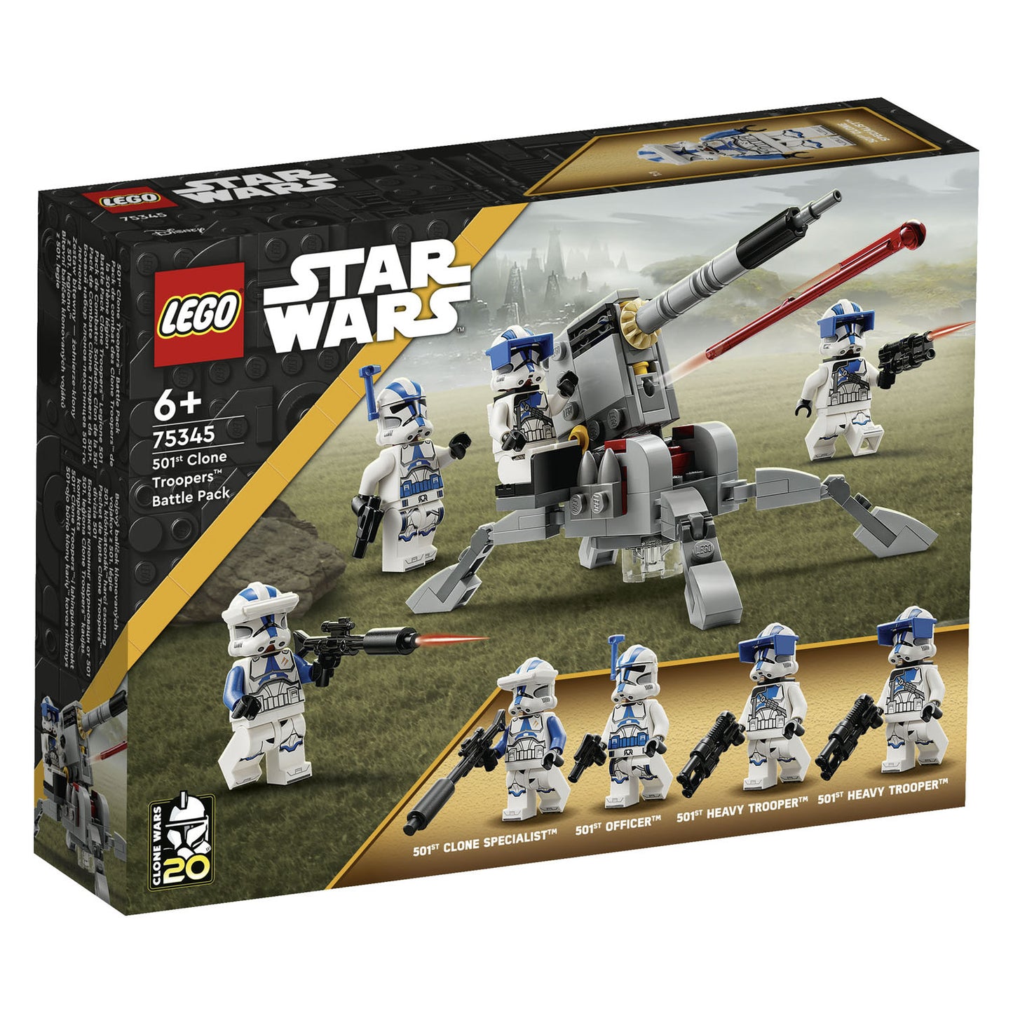 75345 LEGO Star Wars TM 501st Clone Troopers™ Battle Pack