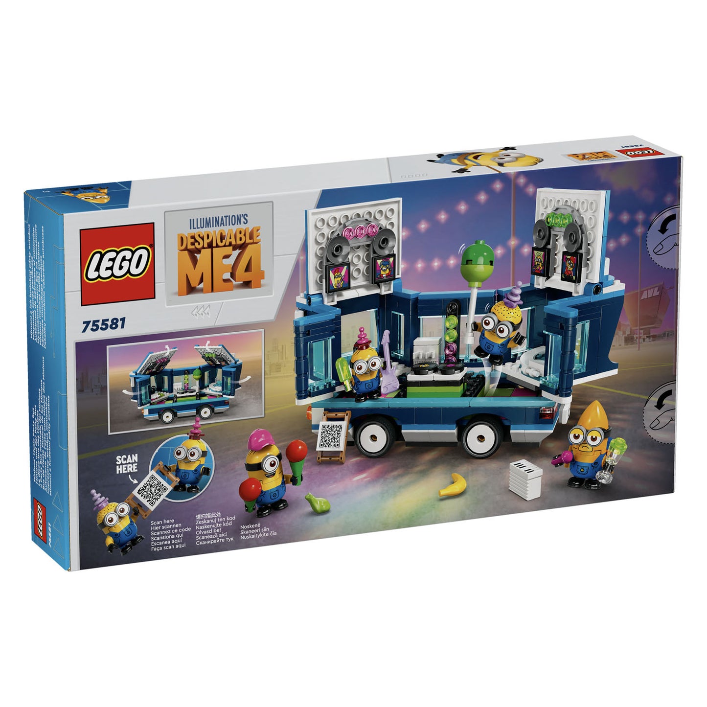 75581 LEGO Despicable Me Minions' Music Party Bus