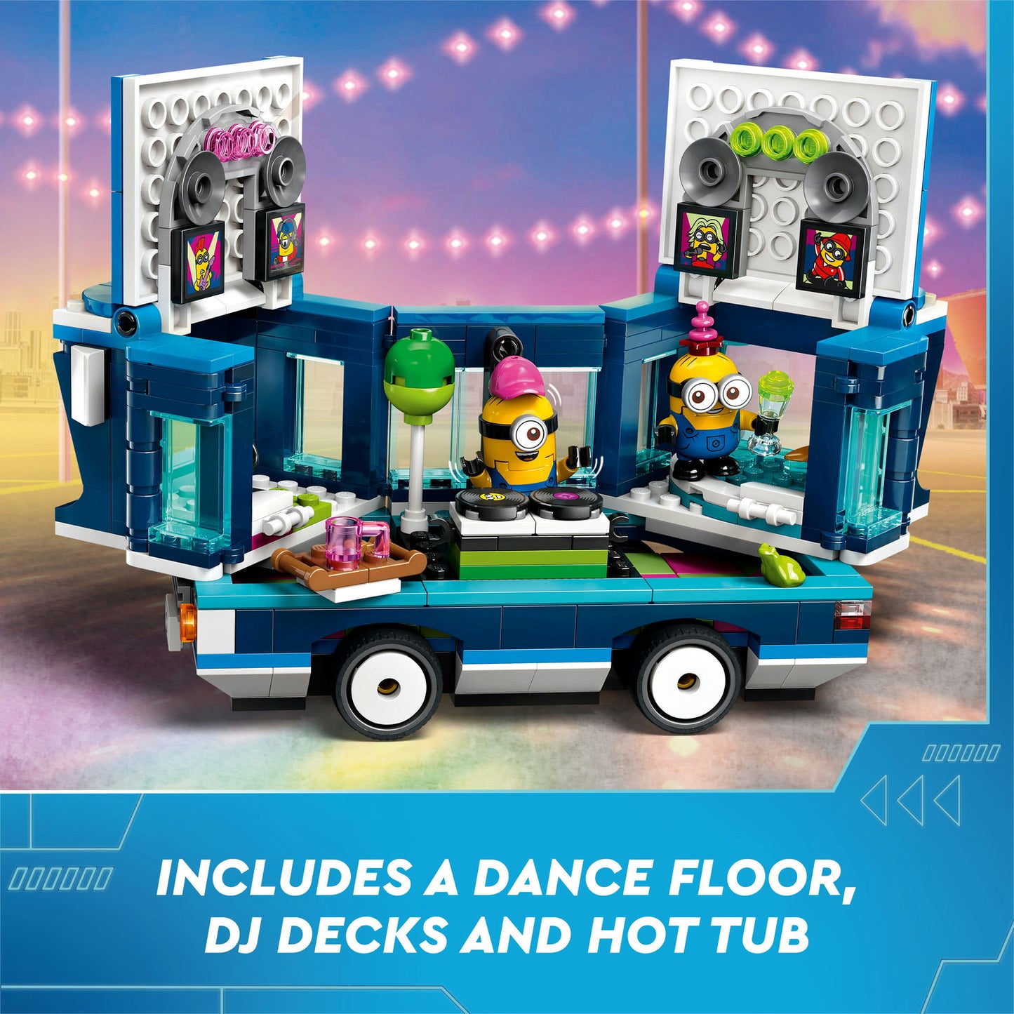 75581 LEGO Despicable Me Minions' Music Party Bus