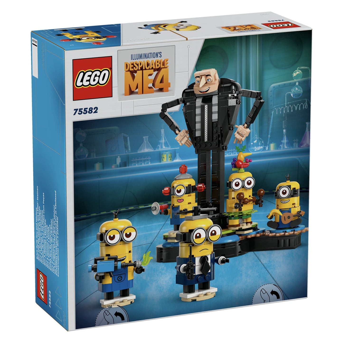 75582 LEGO Despicable Me Brick Built Gru and Minions