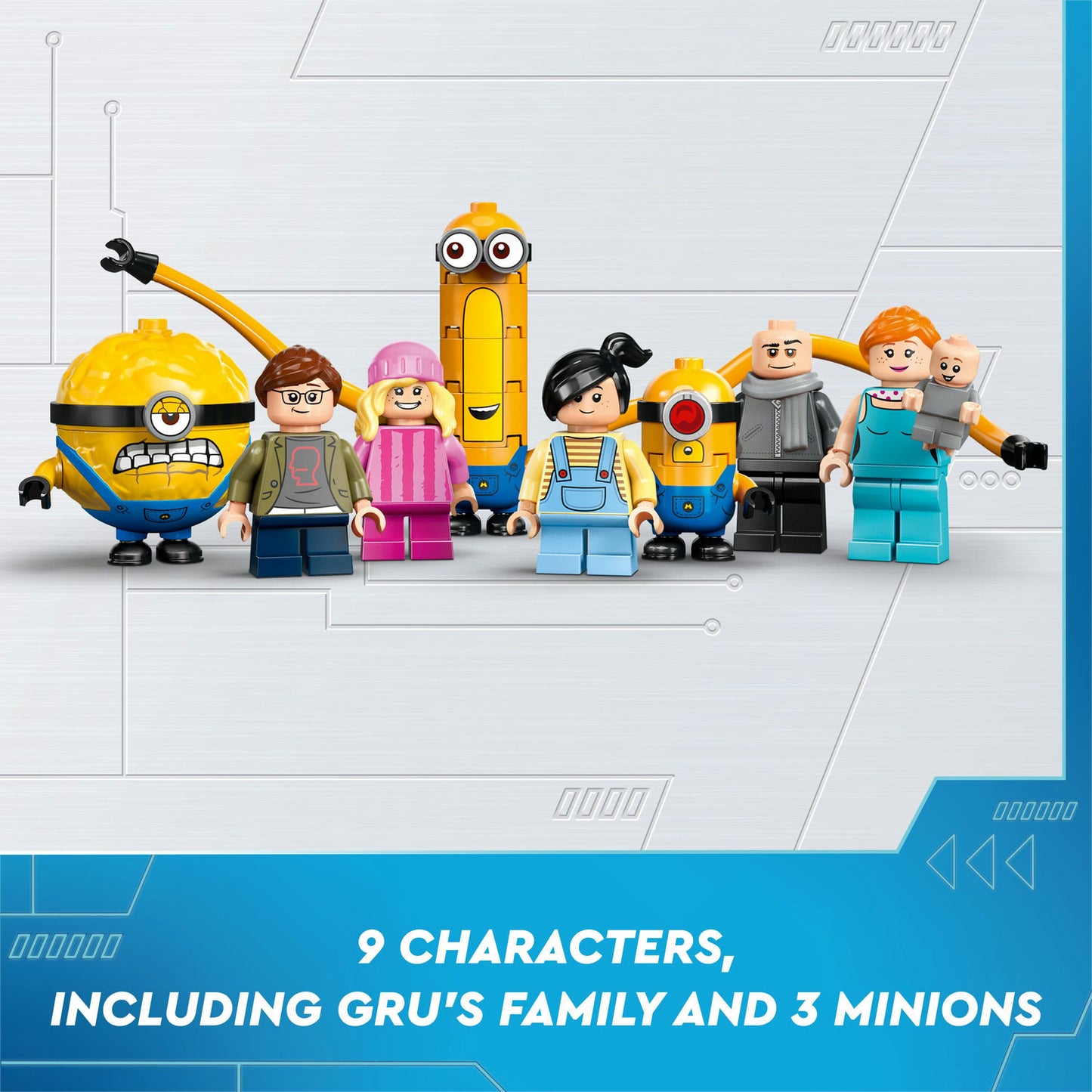 75583 LEGO Despicable Me Minions and Gru's Family Mansion