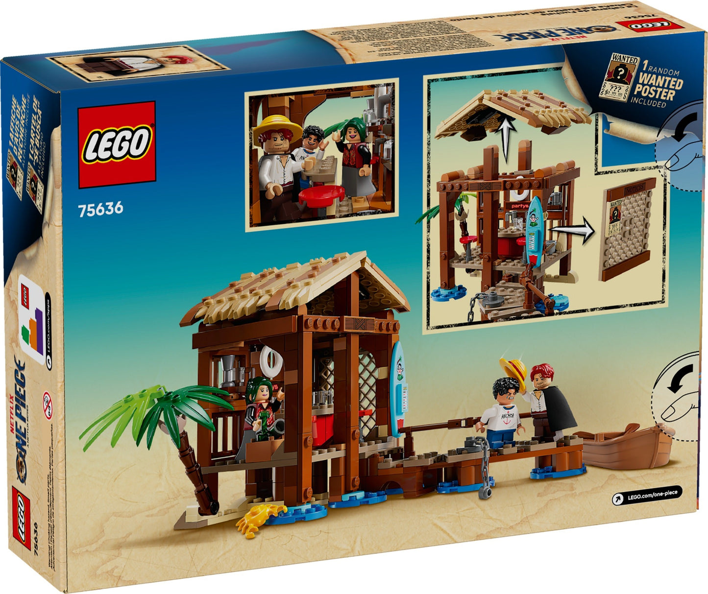 75636 LEGO One Piece Windmill Village Hut