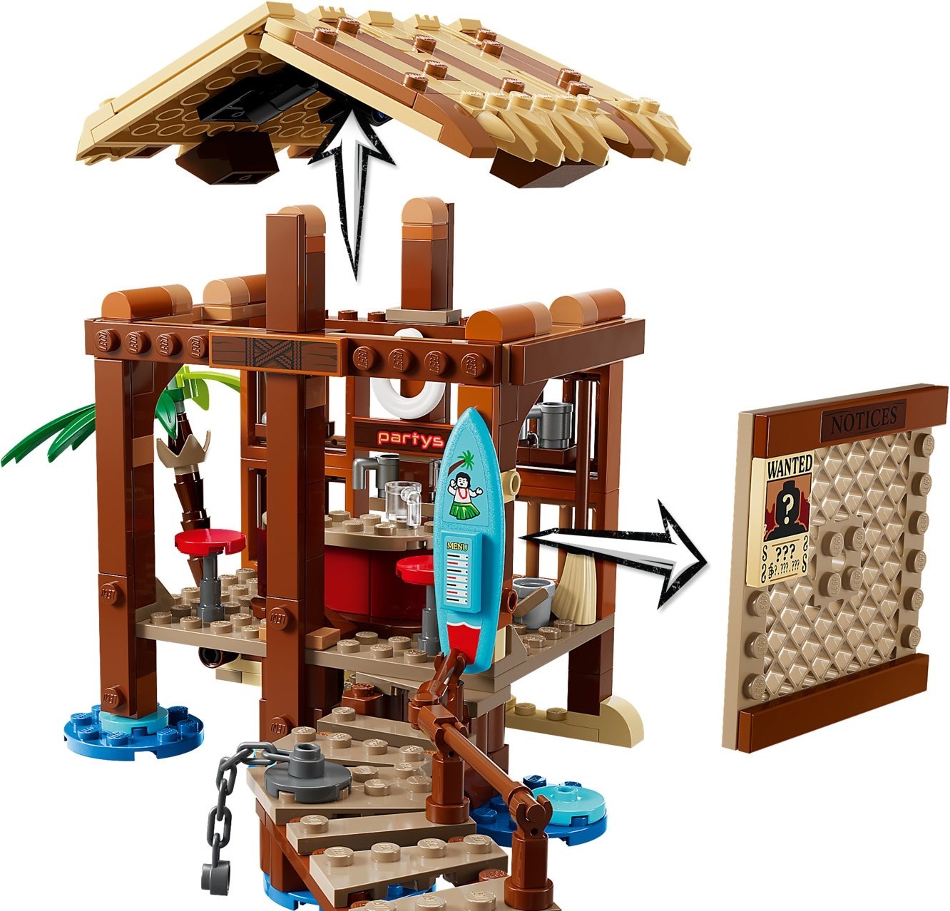 75636 LEGO One Piece Windmill Village Hut