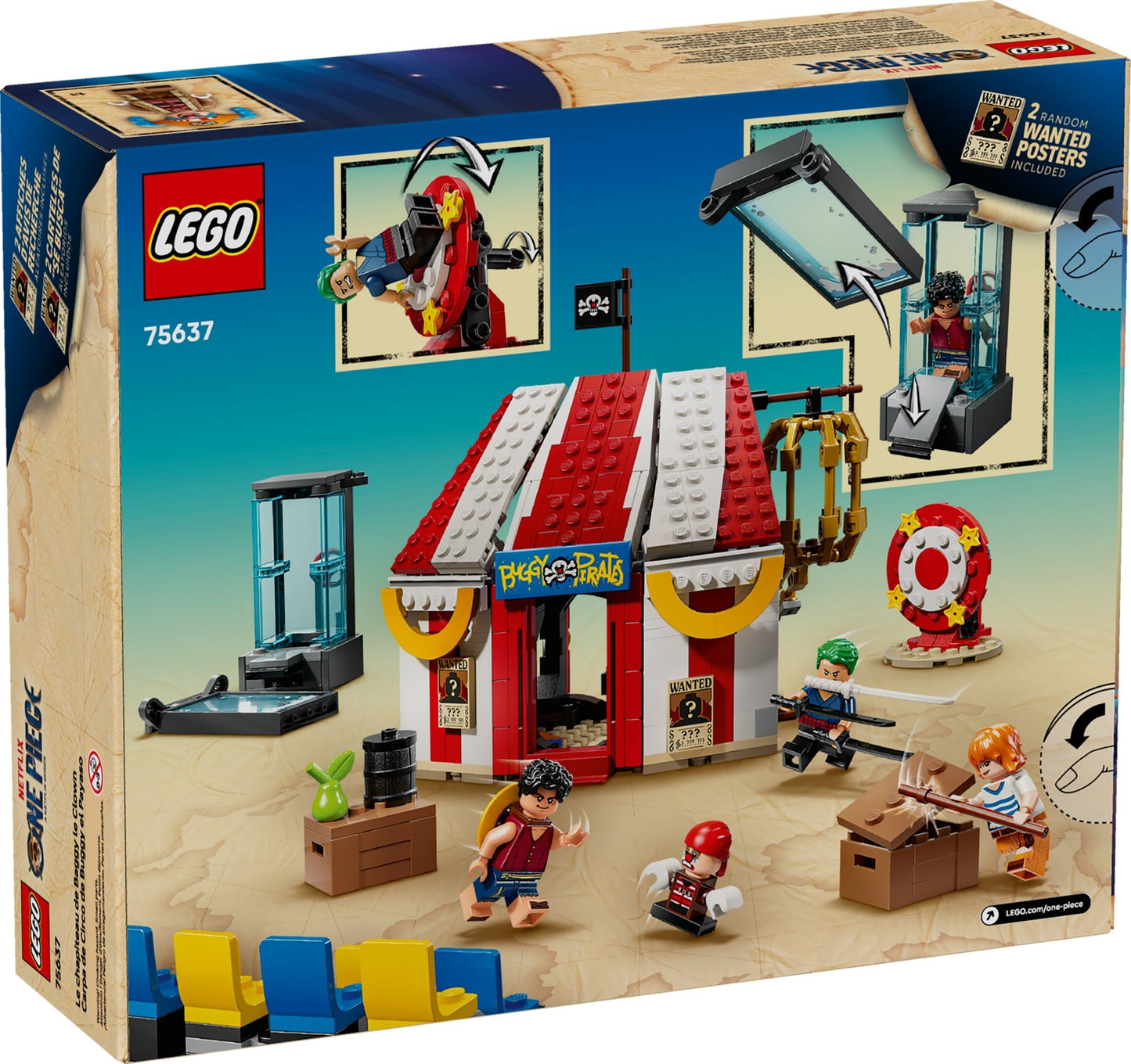 75637 LEGO One Piece Buggy the Clown's Circus Tent