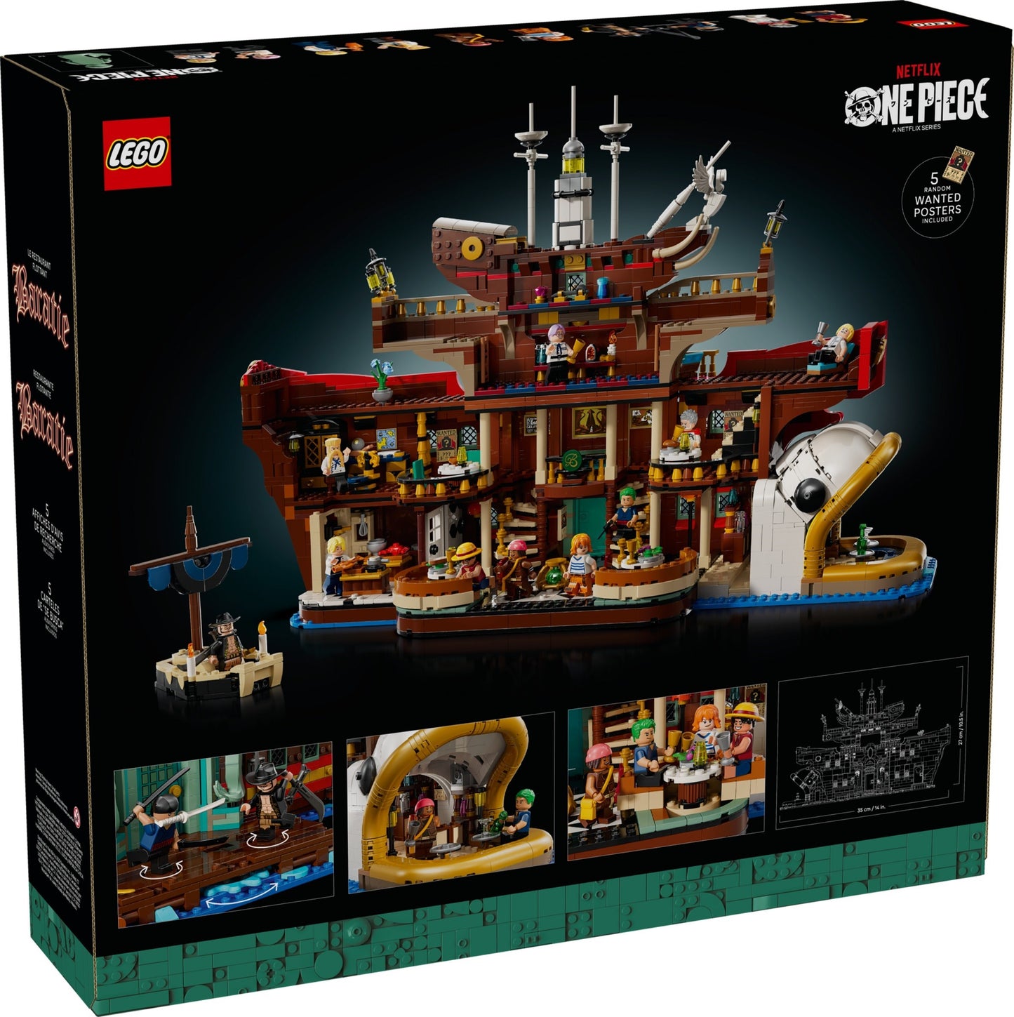 75640 LEGO One Piece The Baratie Floating Restaurant