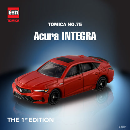 Takara Tomy / Tomica No.75 Acura INTEGRA (Red) / 1:64