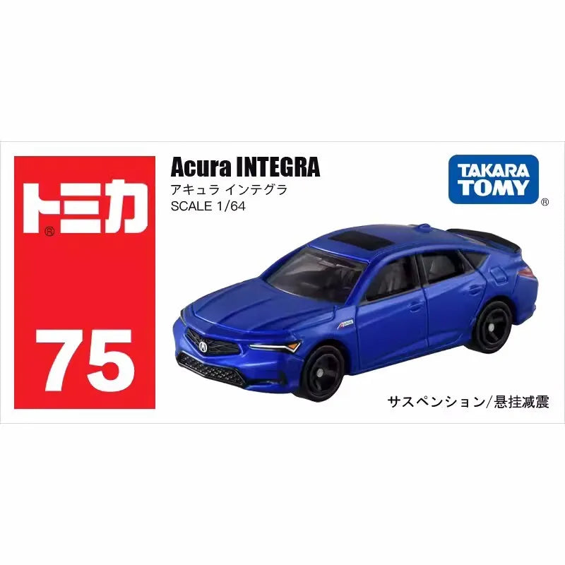 Takara Tomy / Tomica No.75 Acura INTEGRA (Blue) / 1:64