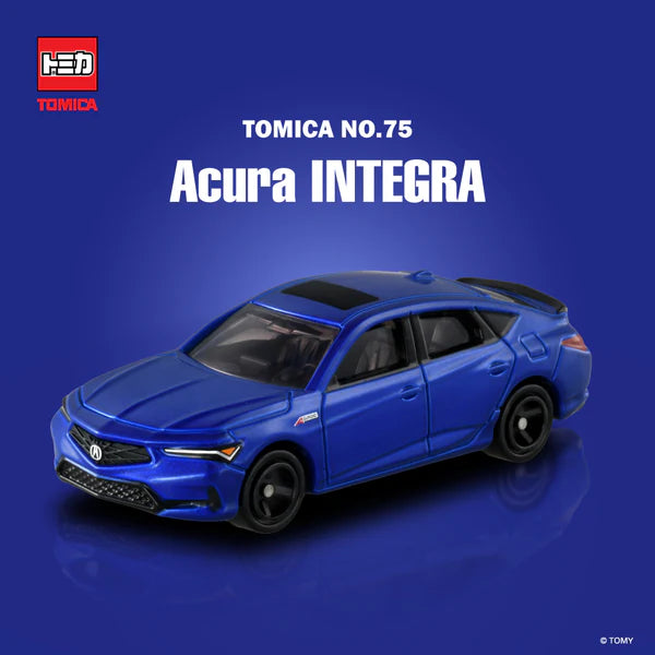 Takara Tomy / Tomica No.75 Acura INTEGRA (Blue) / 1:64