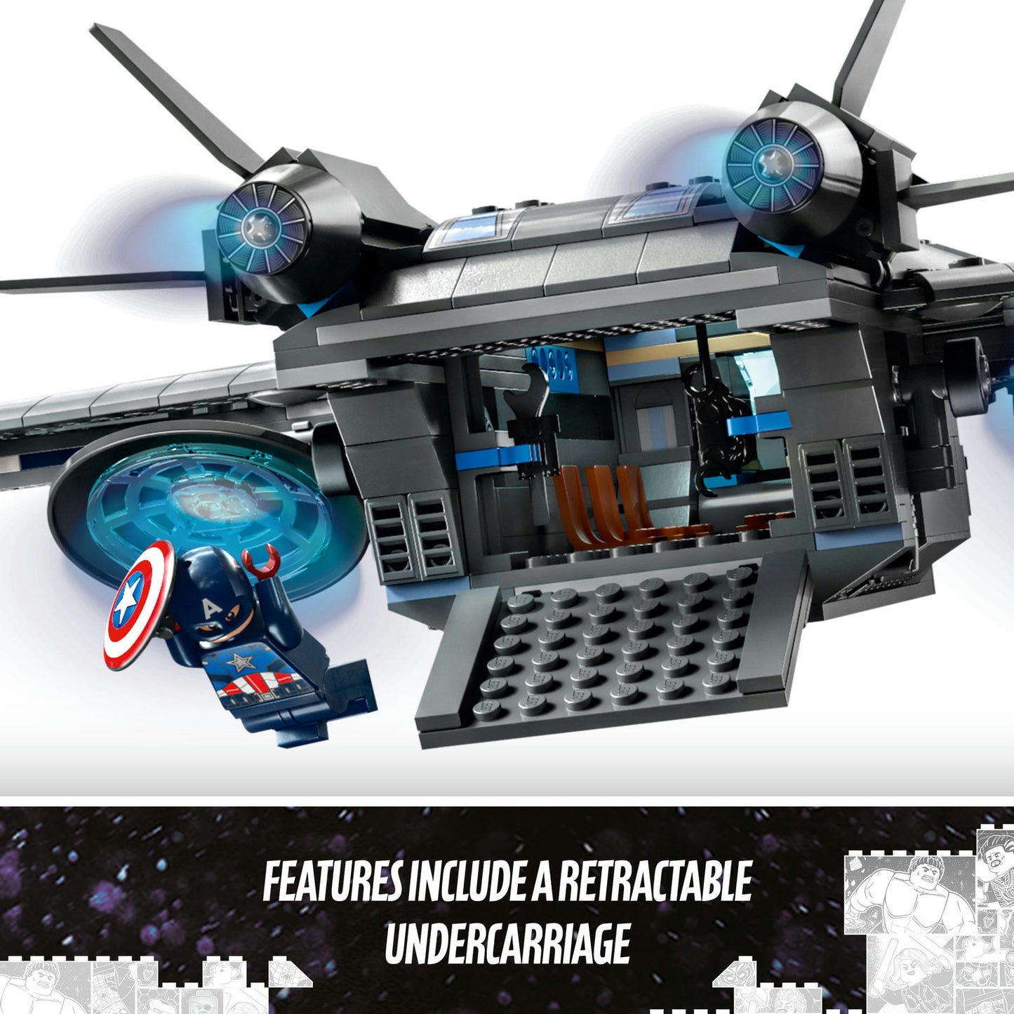 76248 LEGO Super Heroes The Avengers Quinjet