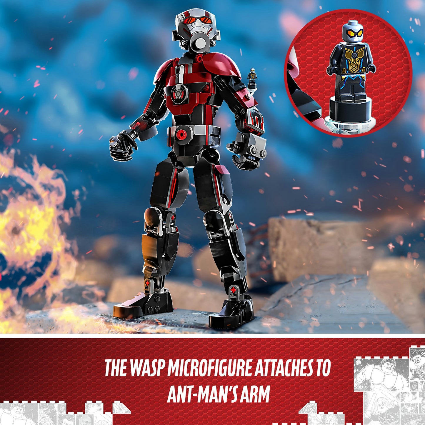 76256 LEGO Super Heroes Ant Man Construction Figure