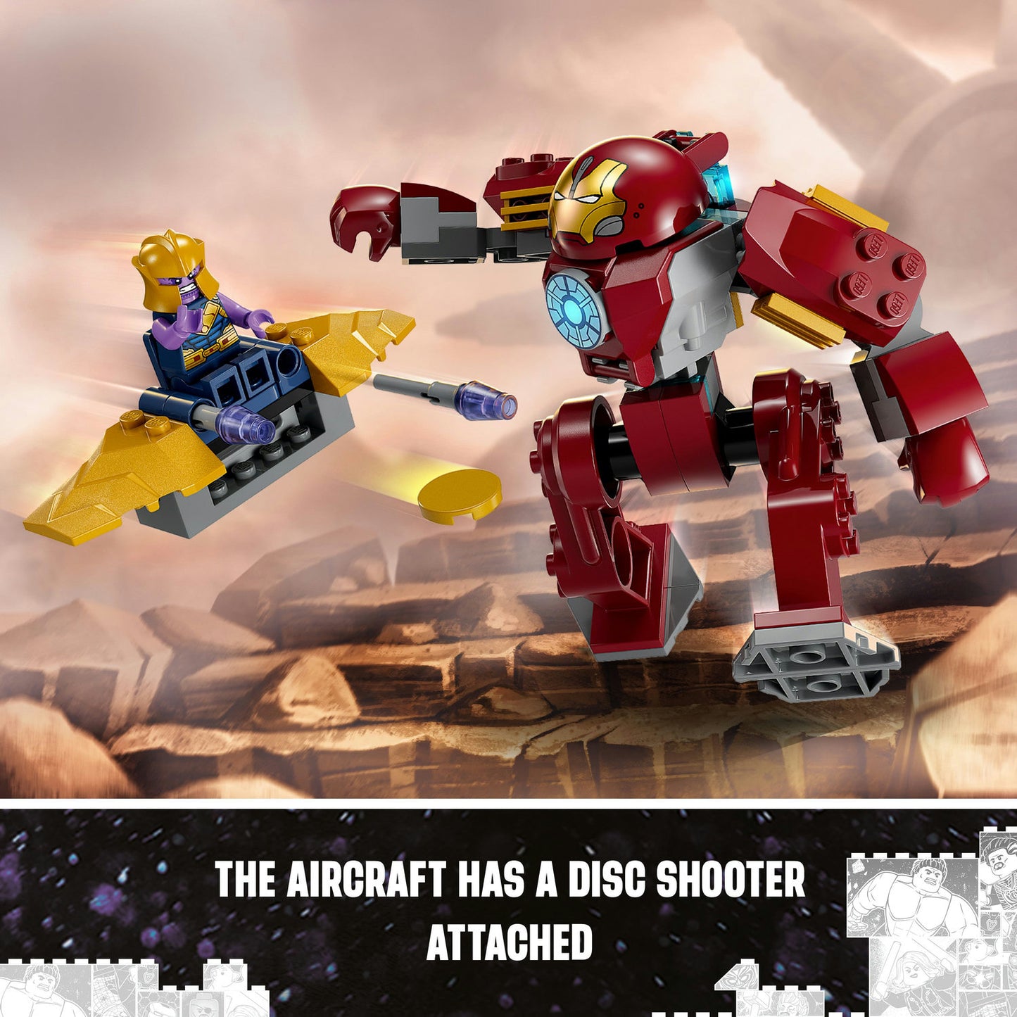 76263 LEGO Super Heroes Iron Man Hulkbuster vs. Thanos