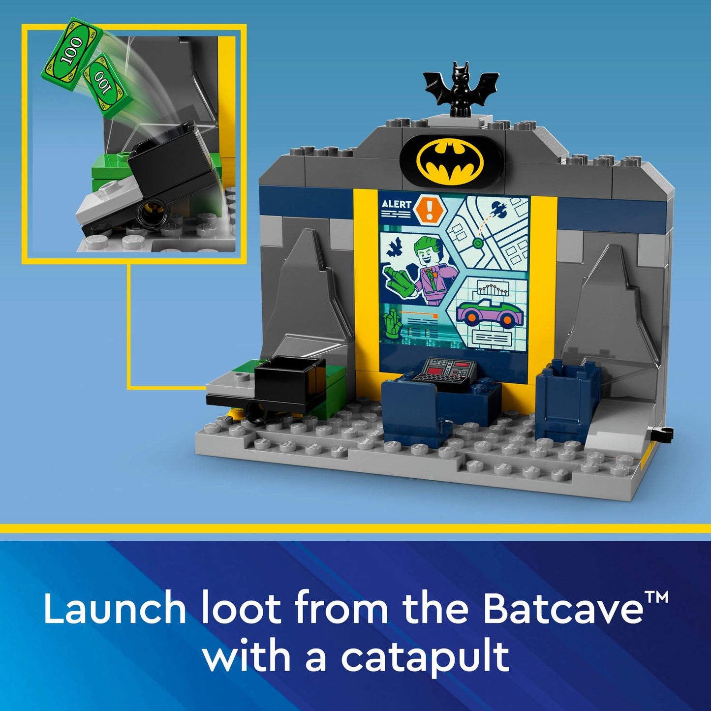 76272 LEGO Super Heroes The Batcave™ with Batman™, Batgirl™ and The Joker™