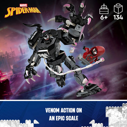 76276 LEGO Super Heroes Venom Mech Armor vs. Miles Morales