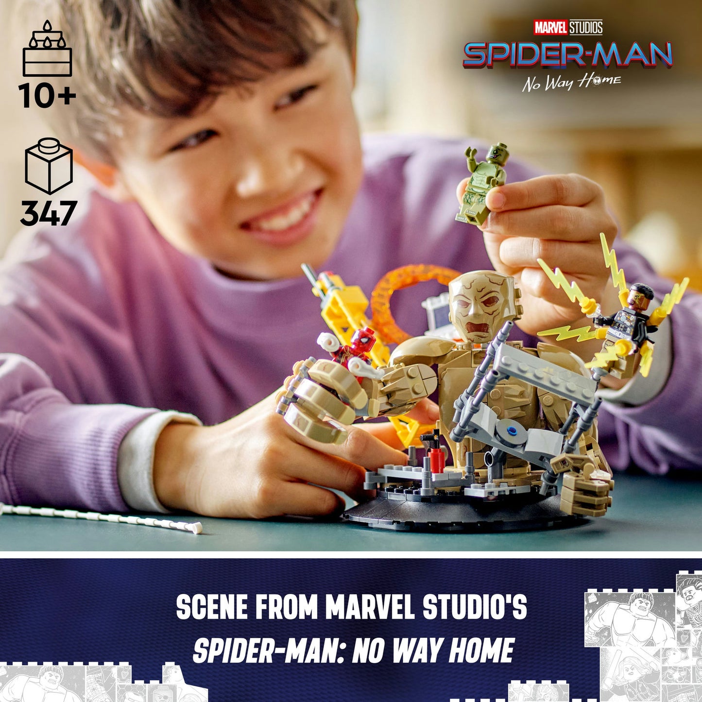 76280 LEGO Super Heroes Spider Man vs. Sandman: Final Battle