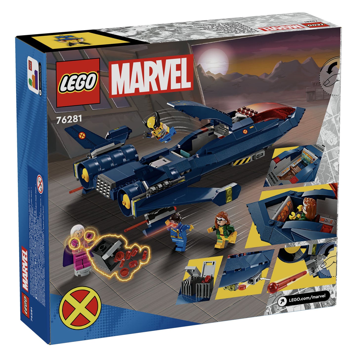 76281 LEGO Super Heroes X Men X Jet