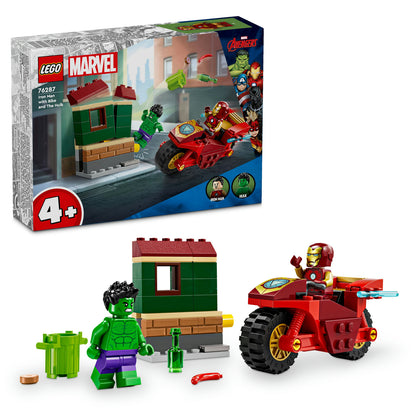 76287 Iron Man with Bike and The Hulk