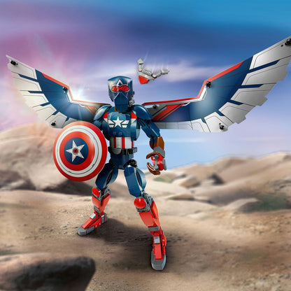 76296 New Captain America Construction Figure