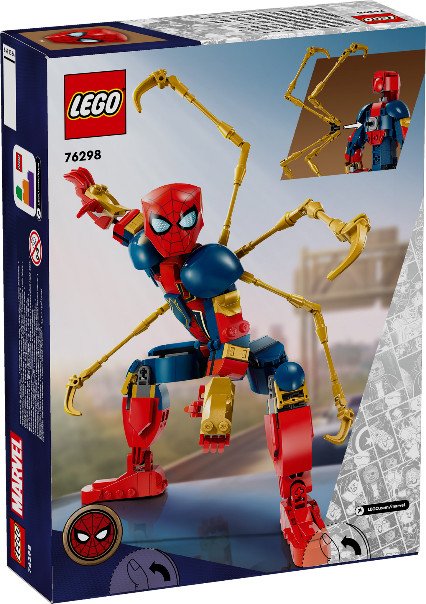 76298 Iron Spider-Man Construction Figure