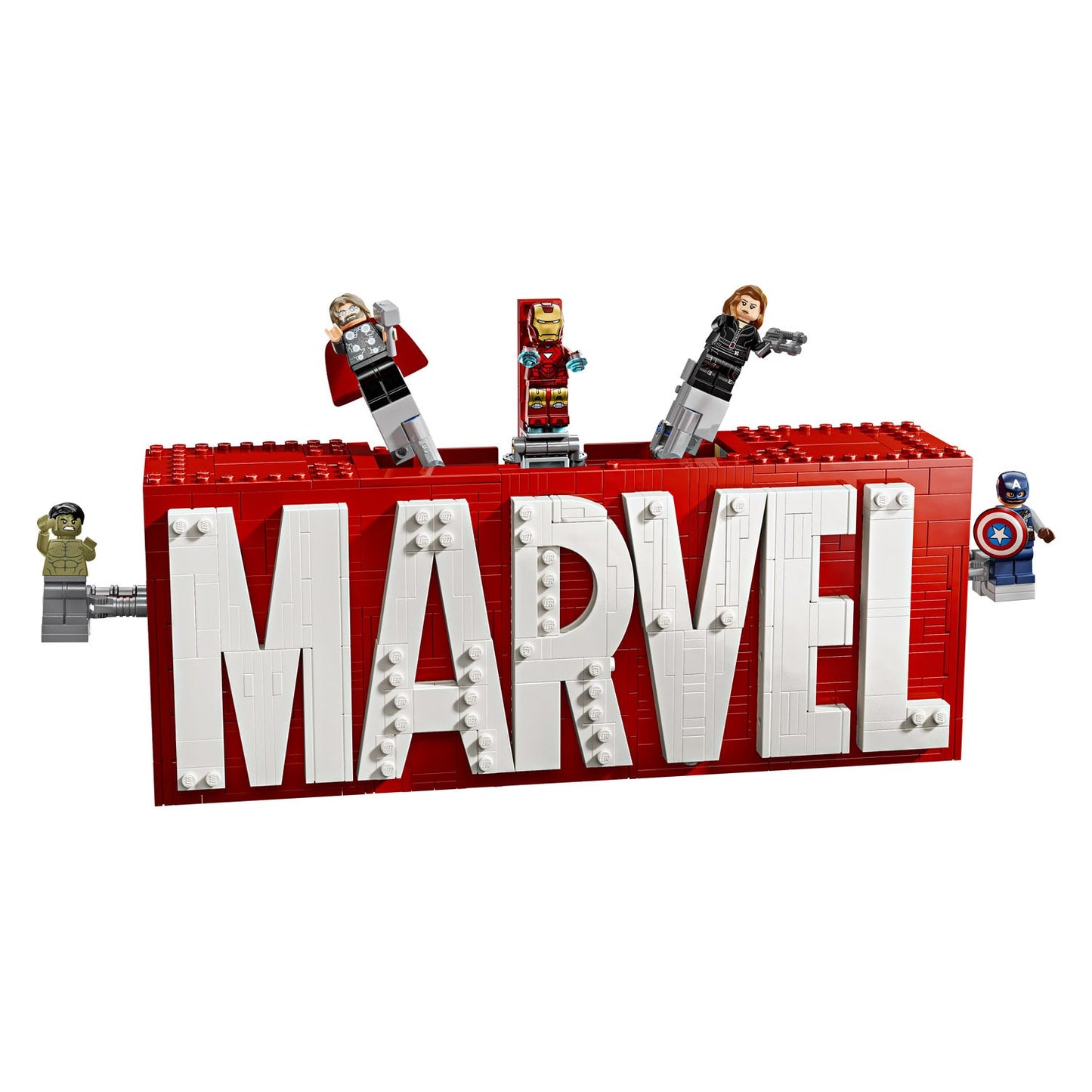 76313 LEGO Super Heroes MARVEL Logo & Minifigures