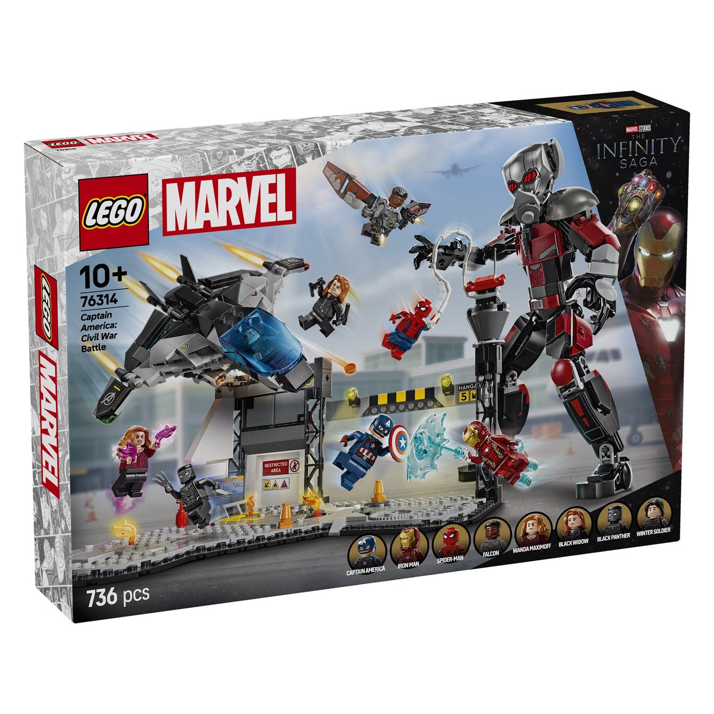 76314 LEGO Super Heroes Captain America: Civil War Action Battle