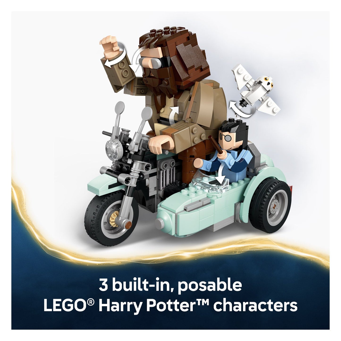 76443 LEGO Hagrid™ & Harry's Motorcycle Ride