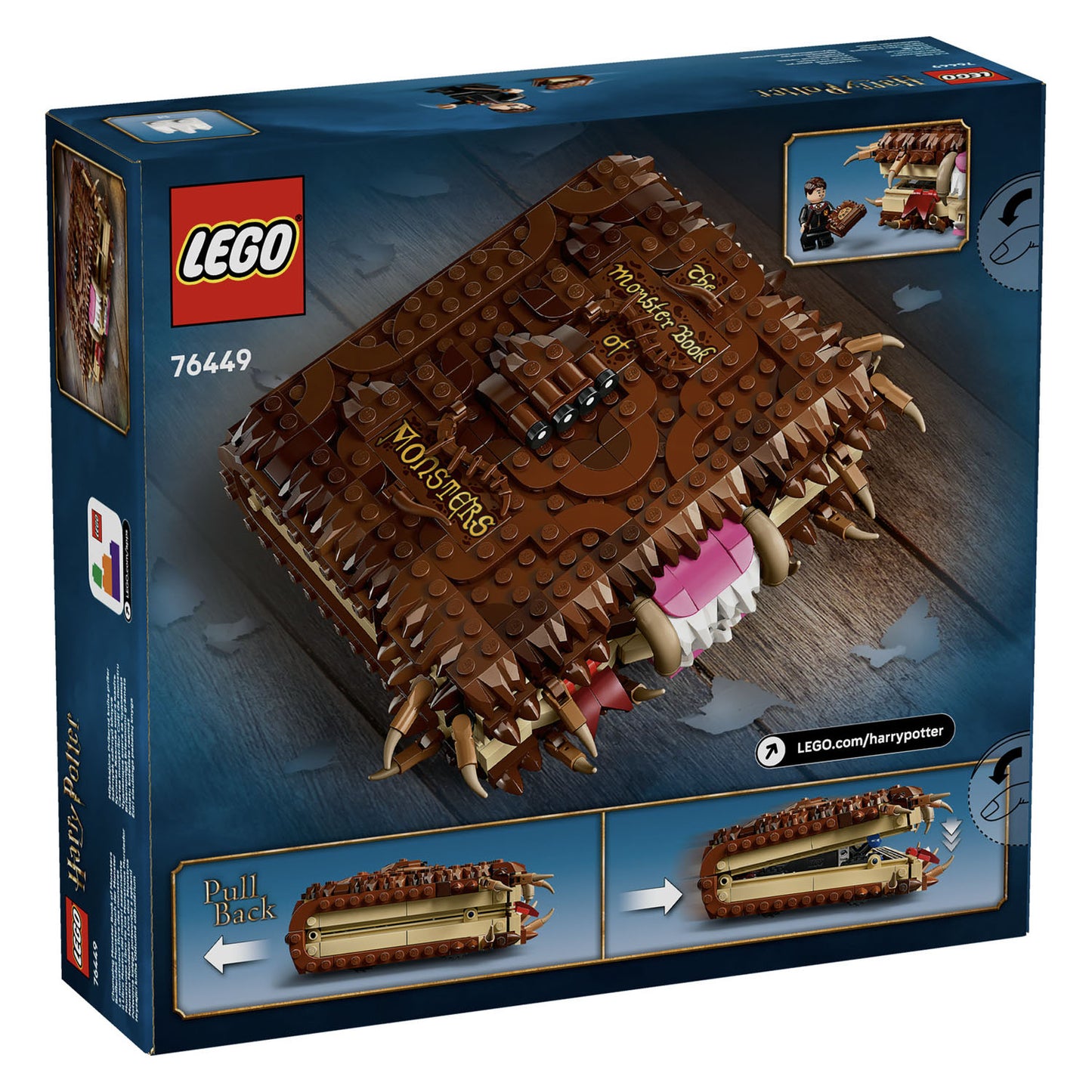 76449 LEGO Harry Potter Chomping Monster Book of Monsters
