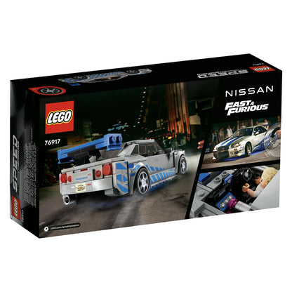 76917 LEGO Speed Champions 2 Fast 2 Furious Nissan Skyline GT R (R34)