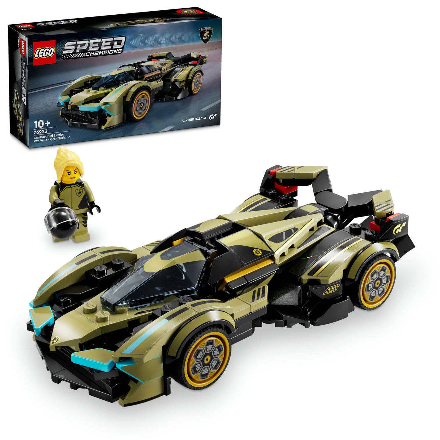 76923 LEGO Speed Champions Lamborghini Lambo V12 Vision GT Super Car