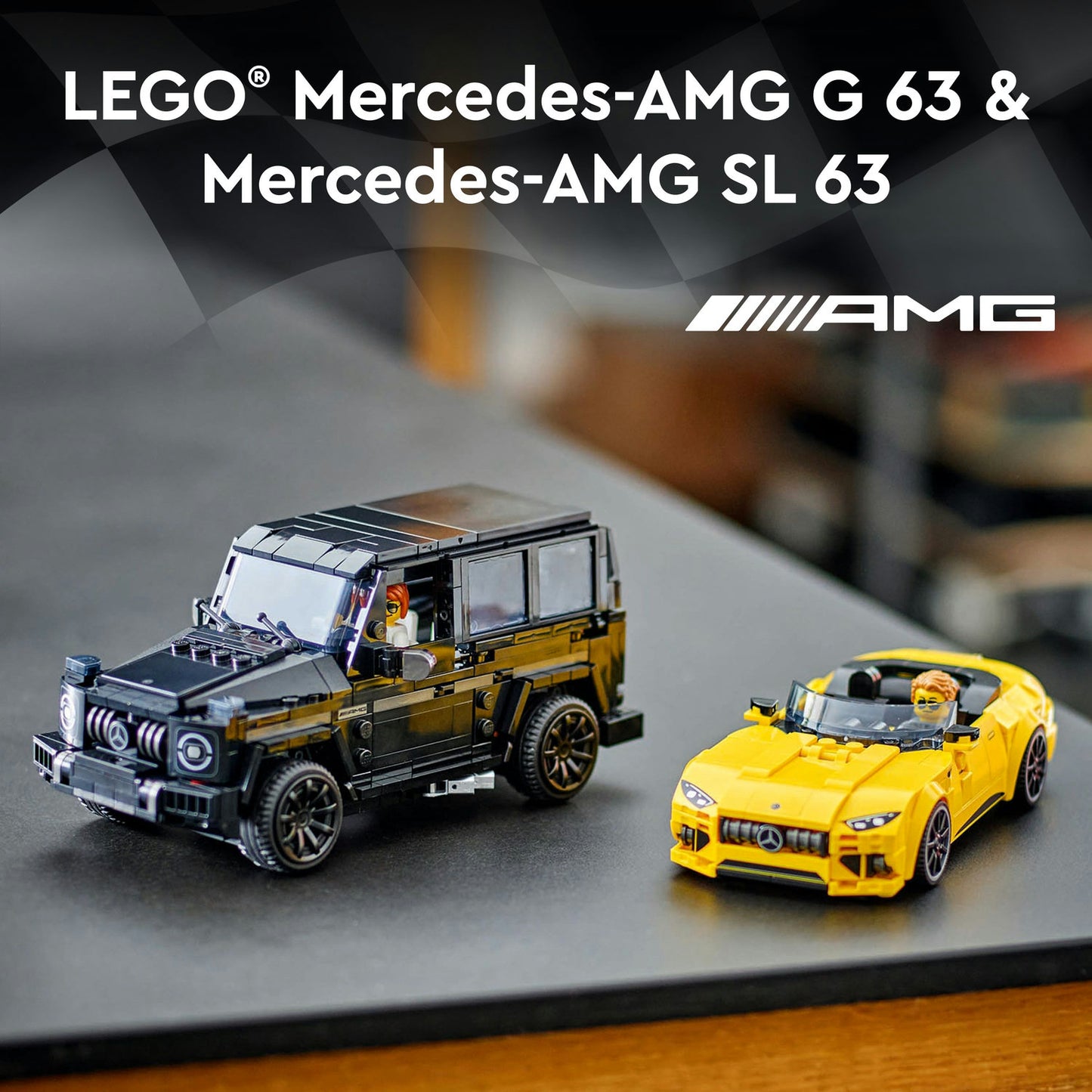 76924 LEGO Speed Champions Mercedes AMG G 63 & Mercedes AMG SL 63