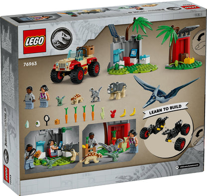 76963 LEGO Jurassic World Baby Dinosaur Rescue Center