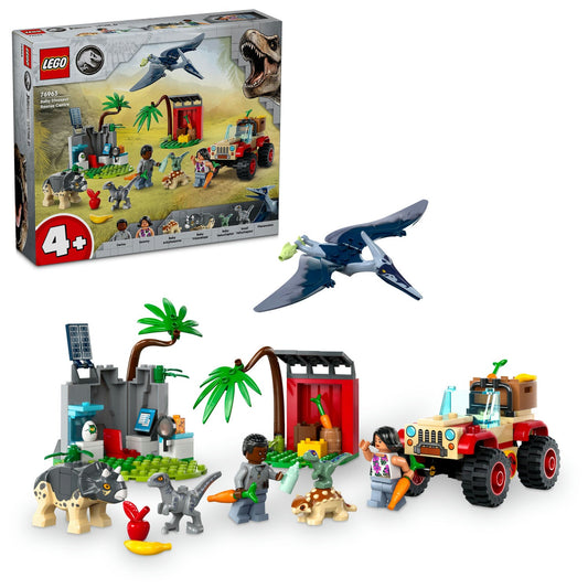 76963 LEGO Jurassic World Baby Dinosaur Rescue Center