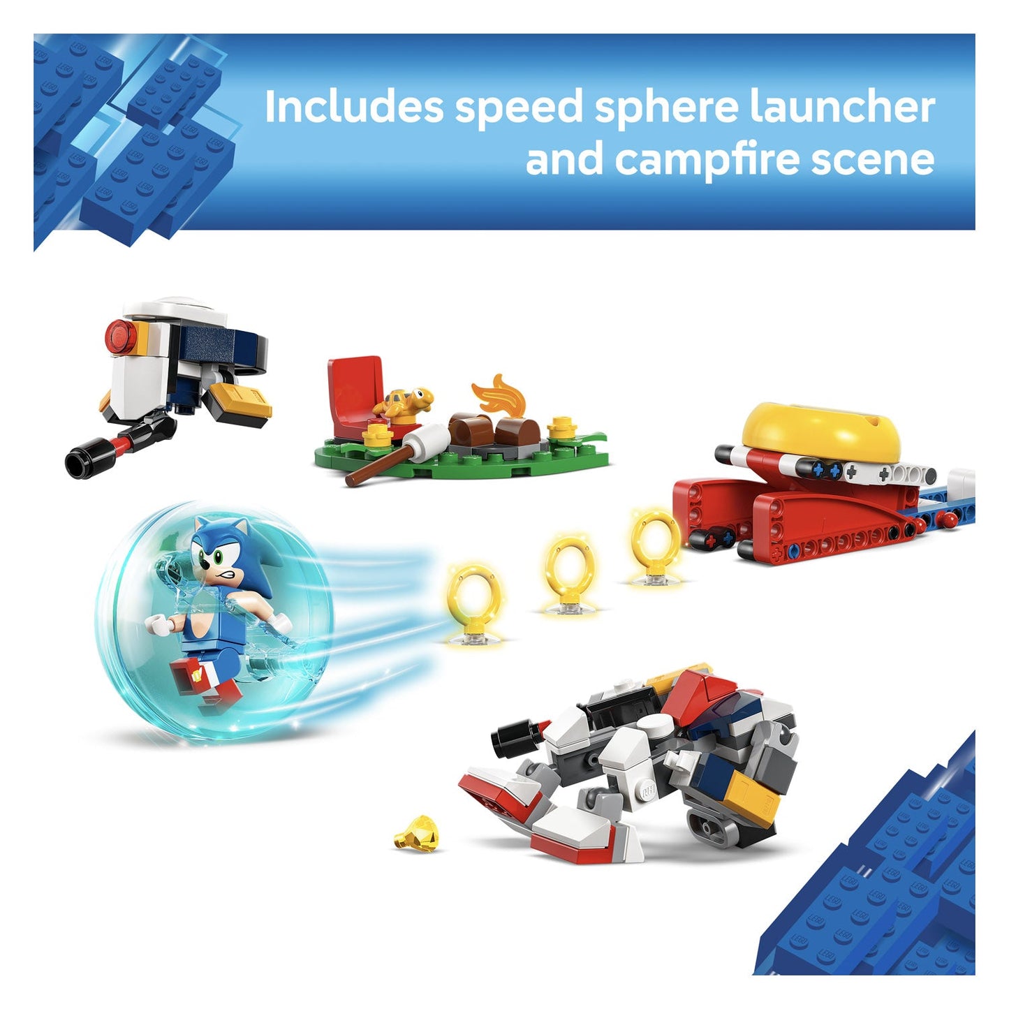 77001 LEGO Sonic the Hedgehog Sonic's Campfire Clash