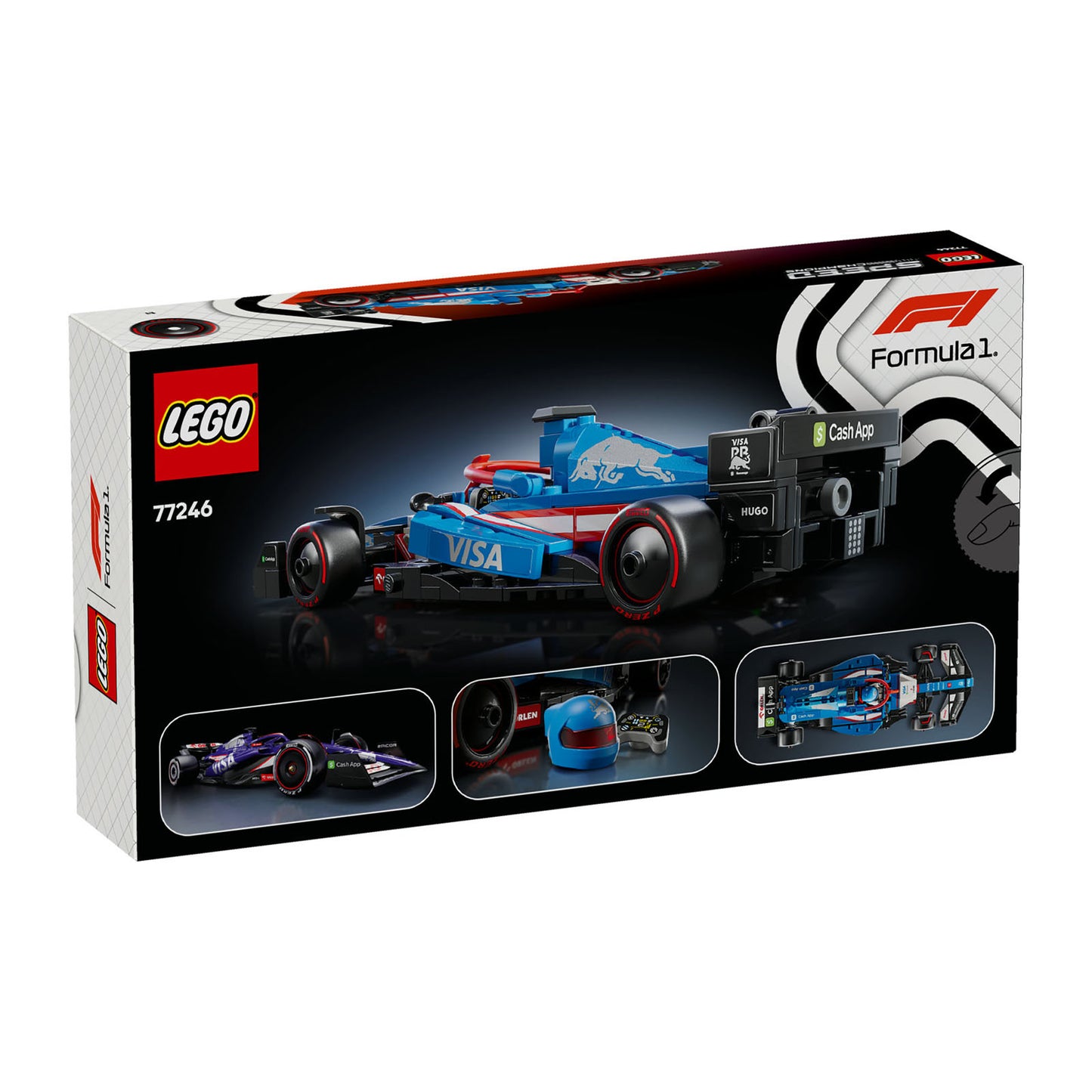 77246 LEGO Speed Champions Visa Cash App RB VCARB 01 F1® Race Car
