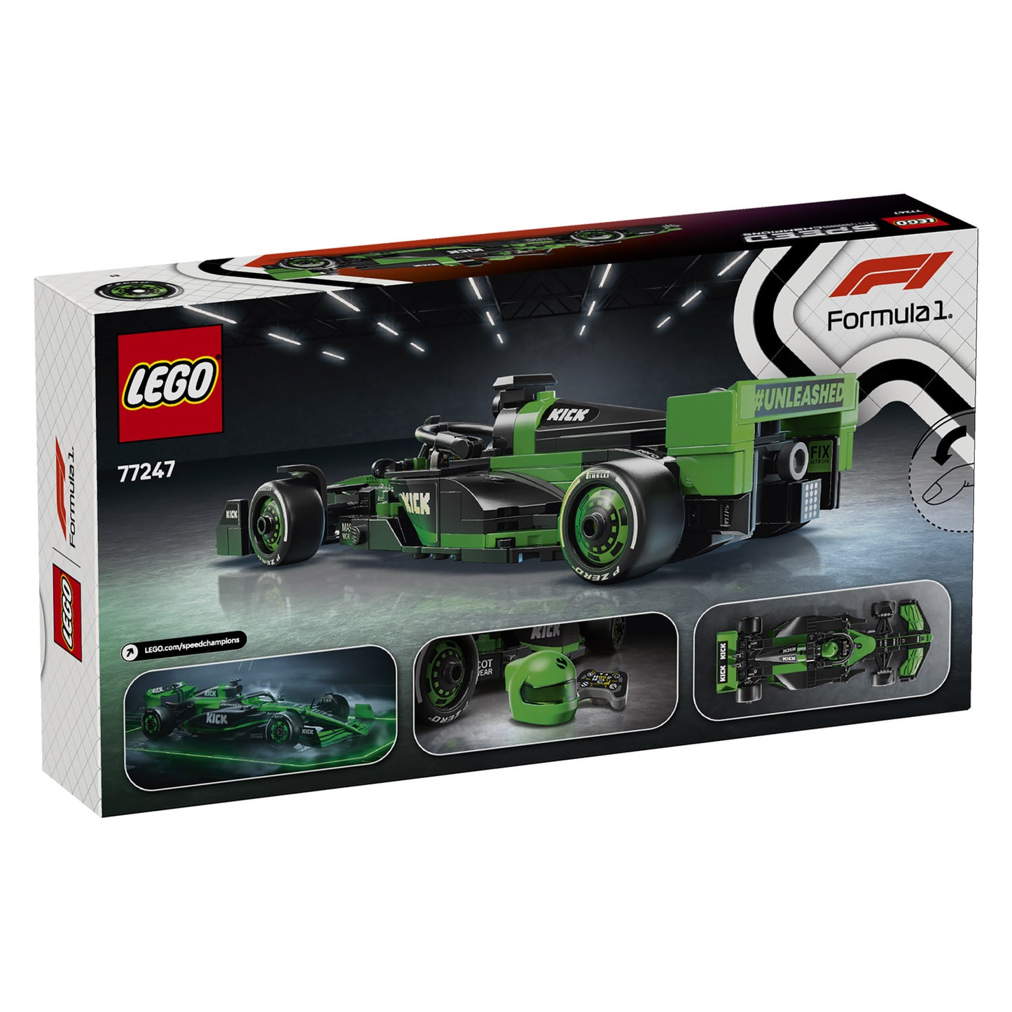 77247 LEGO Speed Champions KICK Sauber F1® Team C44 Race Car