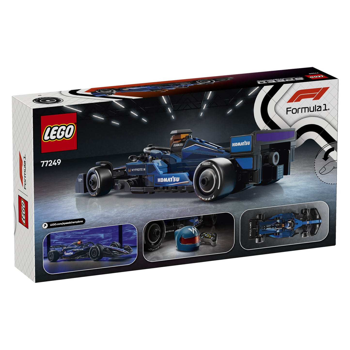 77249 LEGO Speed Champions Williams Racing FW46 F1® Race Car