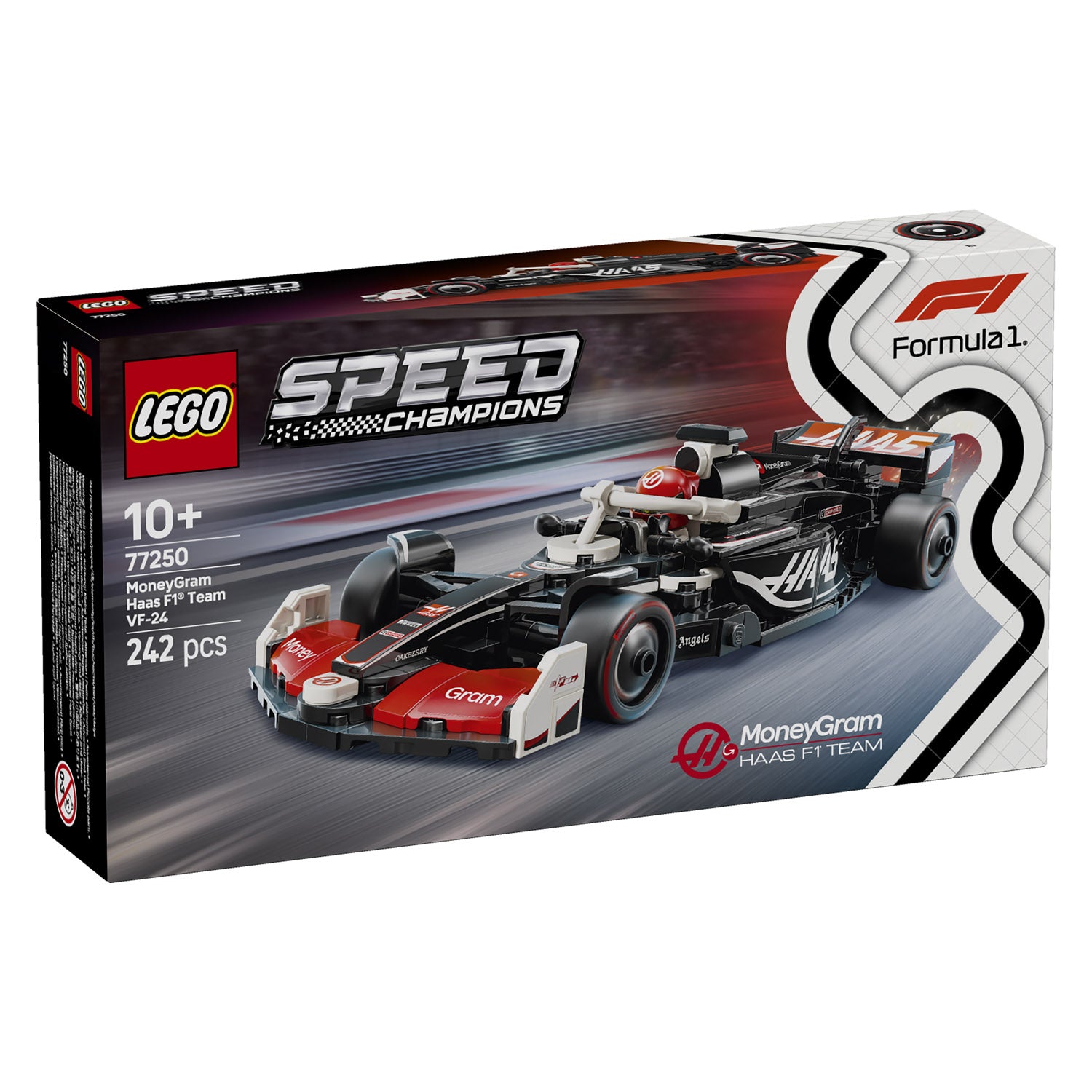77250 LEGO Speed Champions MoneyGram Haas F1® Team VF-24 Race Car – JTS ...