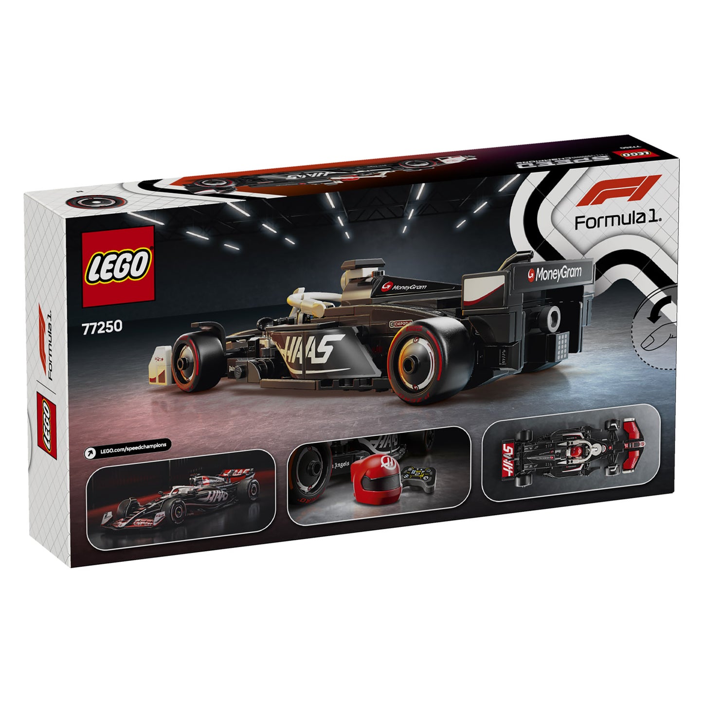 77250 LEGO Speed Champions MoneyGram Haas F1® Team VF-24 Race Car