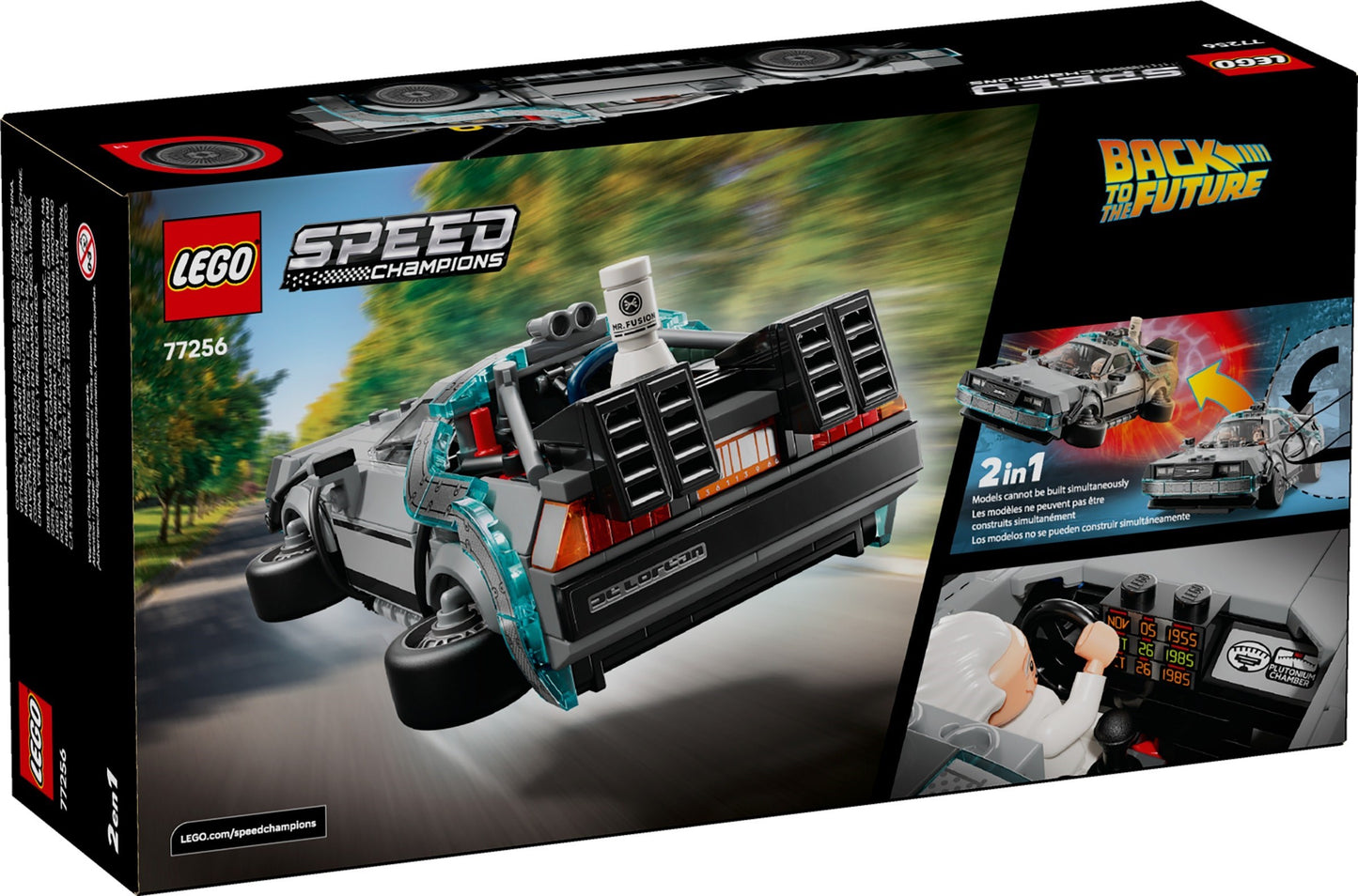 77256 Speed Champions Time Machine from Back to the Future