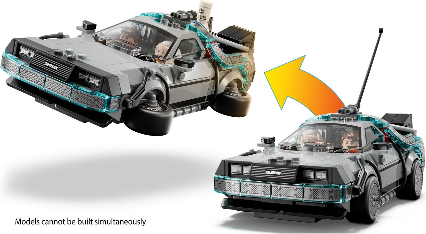 77256 Speed Champions Time Machine from Back to the Future