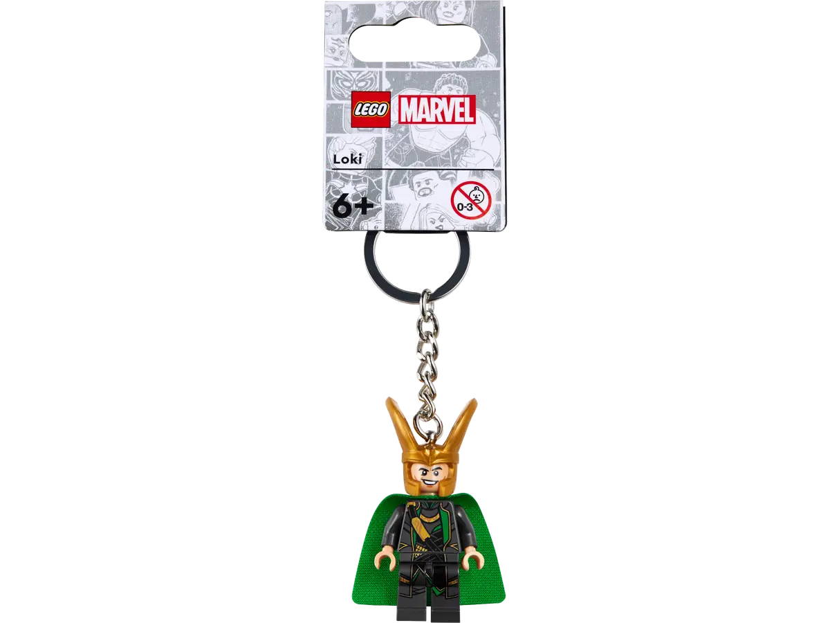 LEGO Loki Key Chain